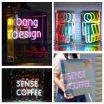 Power Consumption DC 12V/AV110V-220V LED Letters Abyss Mirror Advertising Lights