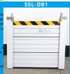 Aluminum alloy fixed installation flood baffle