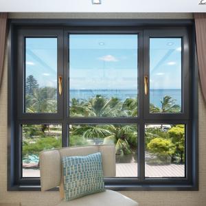 Wholesale Stainless Steel Screen Netting Broken Bridge Aluminum Casement Windows for Living Room from china suppliers