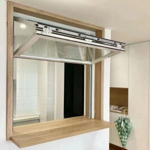 Wholesale Custom Residential Folding Glass Windows Bifold Waterproof AAMA from china suppliers