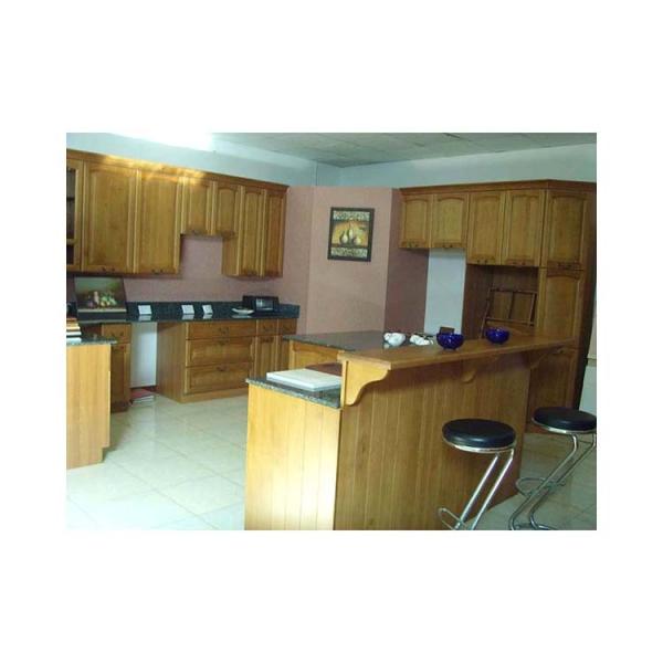 Design Solid Wooden Melamine Kitchen Ready Complete Set Plywood Cabinet To