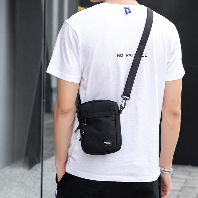 Men'S Single Shoulder Crossbody Bag Waterproof Storage