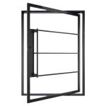 Modern Residential Design Aluminum Front Pivot Door with 304 Stainless Steel