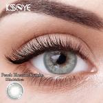 Eyes Natural Color Lens 2pcs Blue Beauty Contact Lenses Yearly For Cosmetic