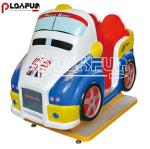 E Race carnival kiddie rides coin operated car ride swing game machine