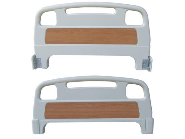 Head / Foot Board Hospital Bed Accessories , Detachable ABS Plastic Medical Bed