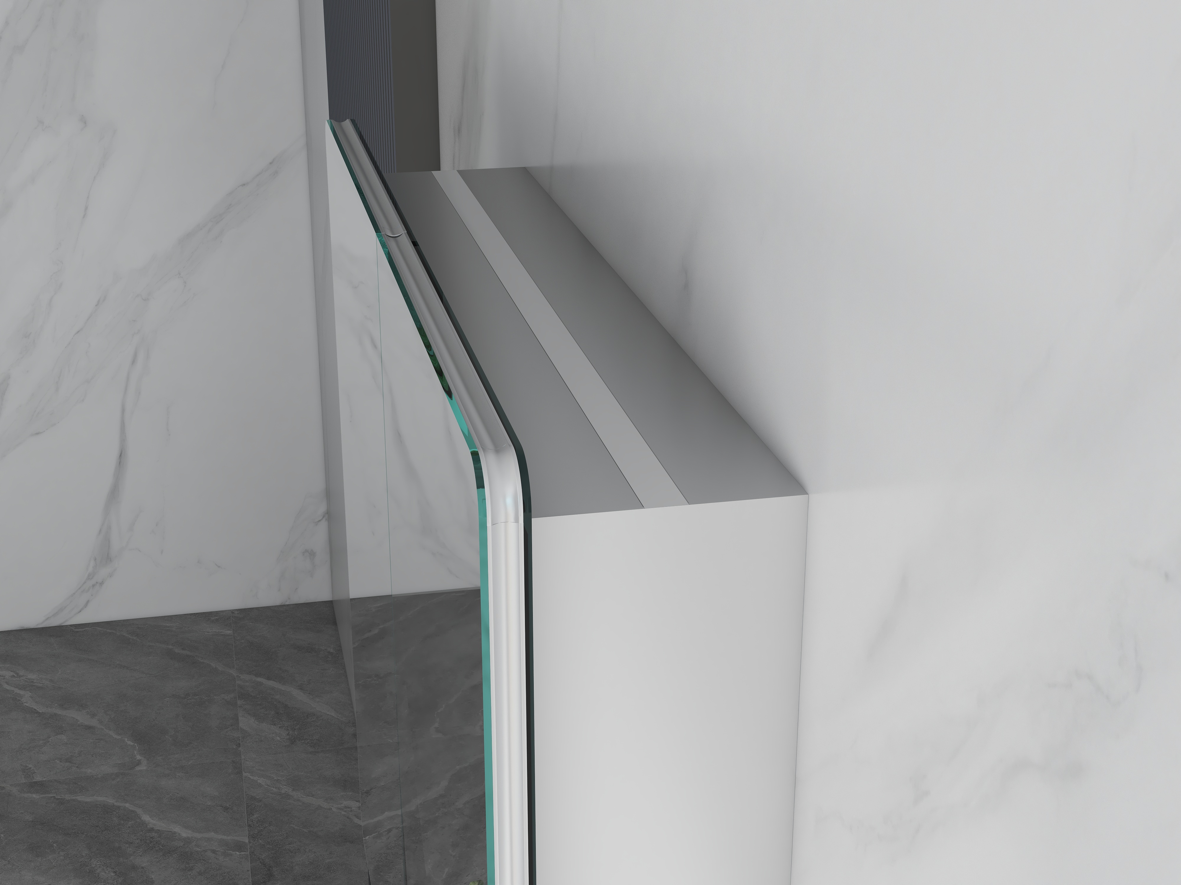High Output Touch Screen Bathroom Mirror Customized with Memory function