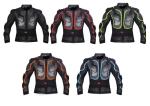 Full Body Motorcycle Armor Motocross Armor racing body protector motorcycle red
