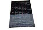 Multifunctional Seamless Wear Scarf , White Multipurpose Bandana Low Fiber