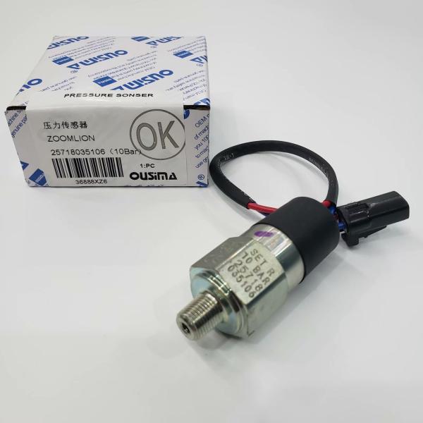 OUSIMA Pressure Sonsor 25718035106 10Bar For Excavator ZOOMLION