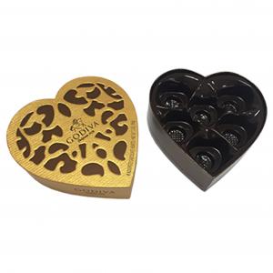 Wholesale Customized Size Card Paper Heart Shaped Box For Gift With UV Spot from china suppliers