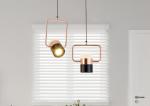 Led Pendant Lights Plated Rose Gold Iron Small Hanging Lamps Dining Room Bedroom