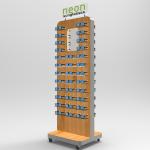 Retail Sunglasses Display Stand Metal Glasses Display Rack For Store