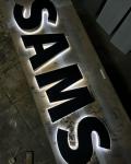 304 Stainless Steel Metal 3D Backlit House Hotel Door Number Sign Illuminated