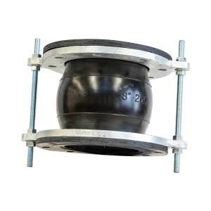 Wholesale 8inch 200mm End Face Fully Sealed Carbon Steel Flanged Rubber Flex Connectors Single Ball Rubber Coupling Joint from china suppliers