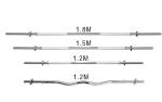 25mm*1200mm 1500mm 1800mm Crossfit Barbell Curl Bar For Weight Lifting bar