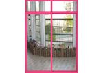 High Strength Smooth Aluminum Door Profile Alkali Resisting ISO9001 Certificatio