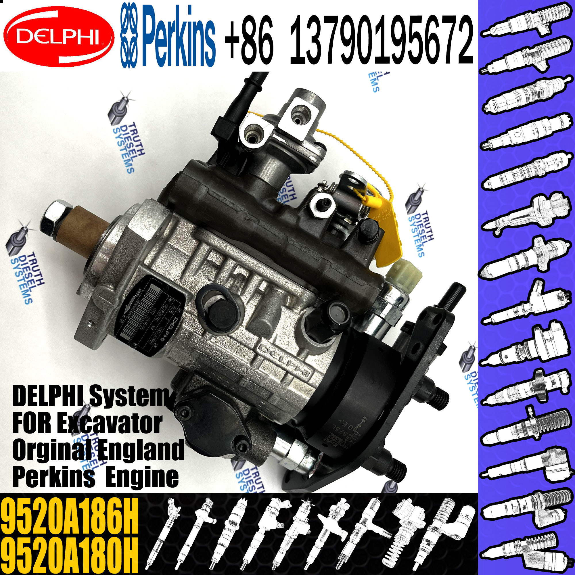 T420156 Fuel Injection Pump 9520A180H 9520A186H ENGINE