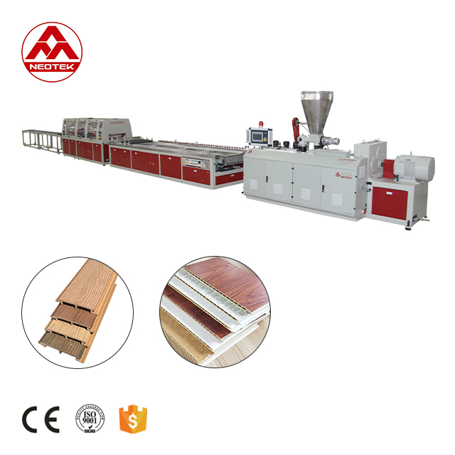 34.7 rpm Screw Speed rpm WPC Wall Panel Extrusion Line for Customizable Products