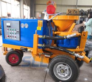 Wholesale Less Dust Wet Shotcrete Equipment , Electric Type Concrete Cement Sprayer from china suppliers