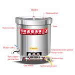 High Accuracy Kitchen Processing Equipment Non Drip Cooking Pots