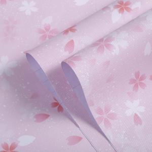 Wholesale Self-adhesive PVC Vinyl Wallpaper Bedroom Wall Decoration Wall Paper Pink Wallpaper from china suppliers