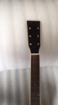 Custom acoustic electric guitar OM body round body solid top guitar rosewood