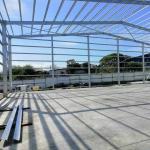 Workshop Steel Structure Building , Industrial Steel Warehouse Construction