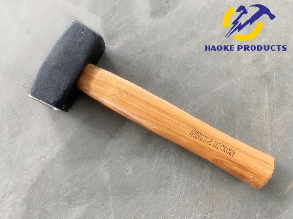 No Deformation Safe 800G Standard C1045 Forged Carbon Steel Sledge Stoning