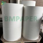 Custom Logo Printed Biodegradable 28gsm White Food-Grade Straw Wrap Paper For