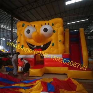 Wholesale Spongebob squarepants bouncer slide for kids from china suppliers