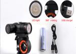 Magnetic Rechargeable Led Bike Lights Weatherproof Cree G2 300 Lumen