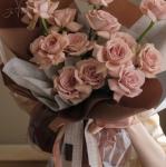 Roll Fenghua series flower wrapping paper, waterproof thickened kraft paper,