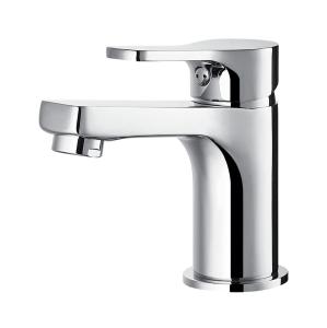Wholesale Single-Lever Mixer Tap Bathroom Wash basin Faucet Chrome Space-Saving from china suppliers