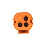 IP67B EV Connector 3-Pin Plastic 1000V 80A for Battery A/C PTC