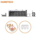 Plastic Vacuum PVC PP Thermoforming Machine Vacuum Thermoformer 3kw Servo Motor