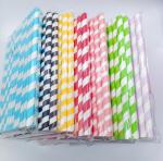 Individual Packing Drinking Straws Disposable Colorful Custom Food Grade