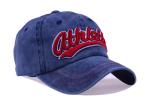 Red 3D Embroidery Denim Baseball Cap 5 Panel Soft Touch For Outdoor Activities