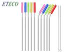 Reusable Wide Stainless Steel Straws Regular Size 6 Mm 30oz Tumblers Applied
