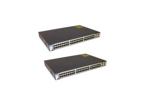 Wholesale Original POE Network Switch Cisco Catalyst 3750 Series WS-C3750G-48PS-E from china suppliers