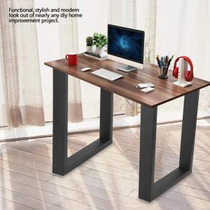 Wholesale DIY Furniture 2 Piece Rustic Metal Steel Dining Table Legs 420*400mm Thickness 0.9mm from china suppliers