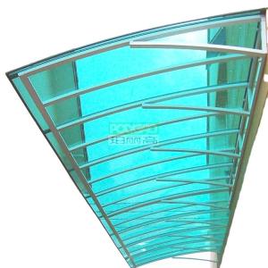 Wholesale 4mm 5mm 6mm Solid Skylight Roofing Panels Solid Polycarbonate Sheet Canopy from china suppliers