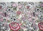 Multi Colored Lace Fabric Made By High End Material For Women Dress Processing
