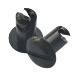Universal 7/16"x.500" Black Quarter Turn Dzus Stud Aluminum Fastener for All