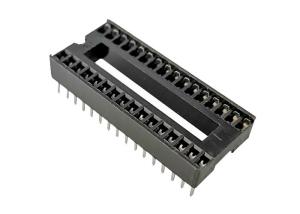 Wholesale 1.778mm Pitch IC Socket DIP Square Hole Pin Header Connector 3A Current Rating from china suppliers