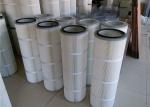 Anti High Temp Cartridge Dust Collector , Pleated Dust Collection Cartridges