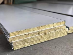 Wholesale 2&quot; Marine Composite Panels Boards Wall Rock Wool PVC Lamination from china suppliers