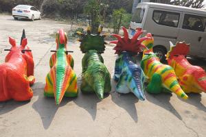 Wholesale Coin Operated Dinosaur Battery Car Walking Simulation Ride For Amusement Park from china suppliers