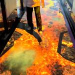 Indoor Interaction Floor Projector Projection Game For Children'S Park