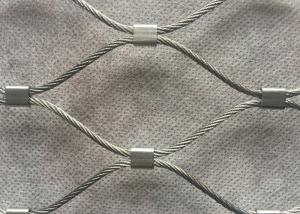 Wholesale 8m Antiwear Diamond Woven Wire Mesh OEM With Ribbon Buckle from china suppliers